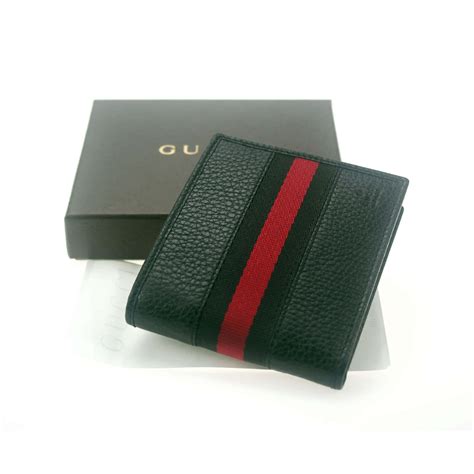 striped gucci mens wallet|real gucci men's wallet.